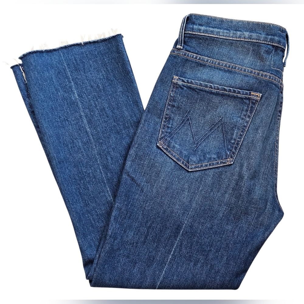 MOTHER Superior The Insider Crop Step Fray, Bad Reputationsn Size 30 - Picture 8 of 13